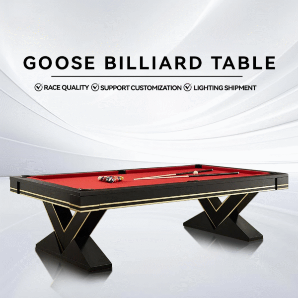 Russian style pool table