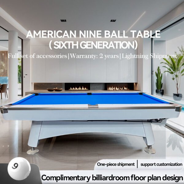 The sixth generation American style pool table - Image 2