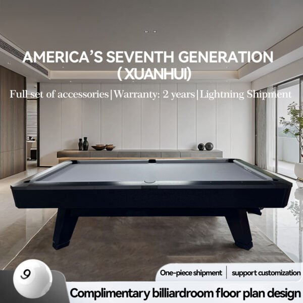 M7 American style pool table - Image 2